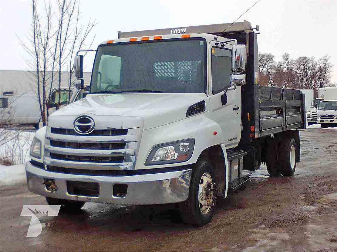 . *crashed Hino 258, 2019, 7.6L, Auto Tran, Hydr Brake, 13ft Dump, NE8c#3039 - Image 5