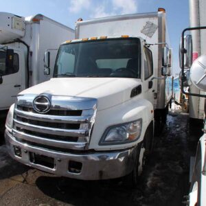 . Hino 258, 2012, 7.6L, AutoT-HydrB, 20ft Box, 84in Barn Doors, NE8c#2160