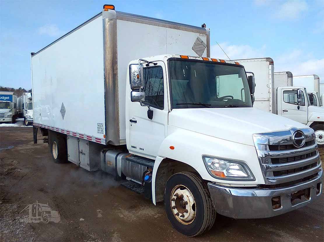 . Hino 258, 2012, 7.6L, AutoT-HydrB, 20ft Box, 84in Barn Doors, NE8c#2160 - Image 5