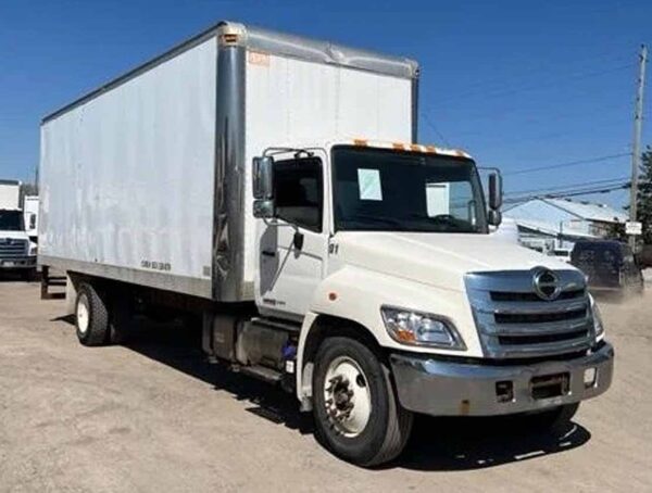 .auction, Hino 338, 2012, 7.6L, AutoT-HydrB, 26ft Box, 96in Door, TG, N#2170 - Image 8