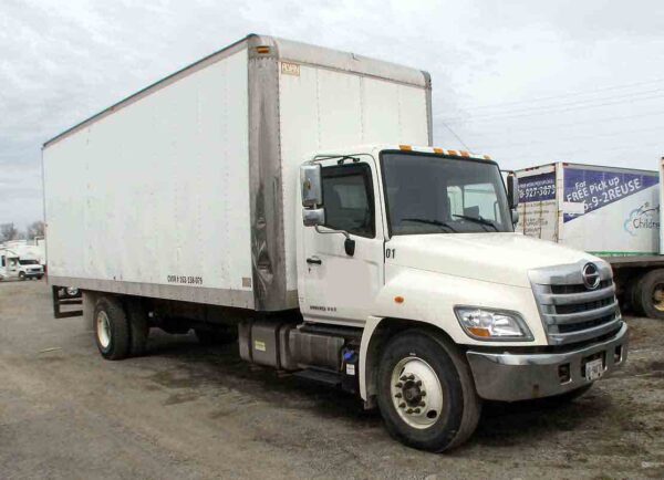 .auction, Hino 338, 2012, 7.6L, AutoT-HydrB, 26ft Box, 96in Door, TG, N#2170 - Image 14