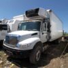.  International 4400, 2012, 7.6L, 26ft Reefer, Triple Swing Doors, Tandem, O#4313