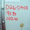 .  Hino 308, 2007, 7.6L, AT-HB, 26ft Box, 91in Door, 102in W, O#0408 - Image 3