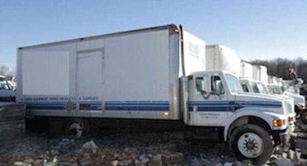 .   22ft Box, Rollup +Side Door, Commercial Vans 2008, Tailgate, O#D22-1715