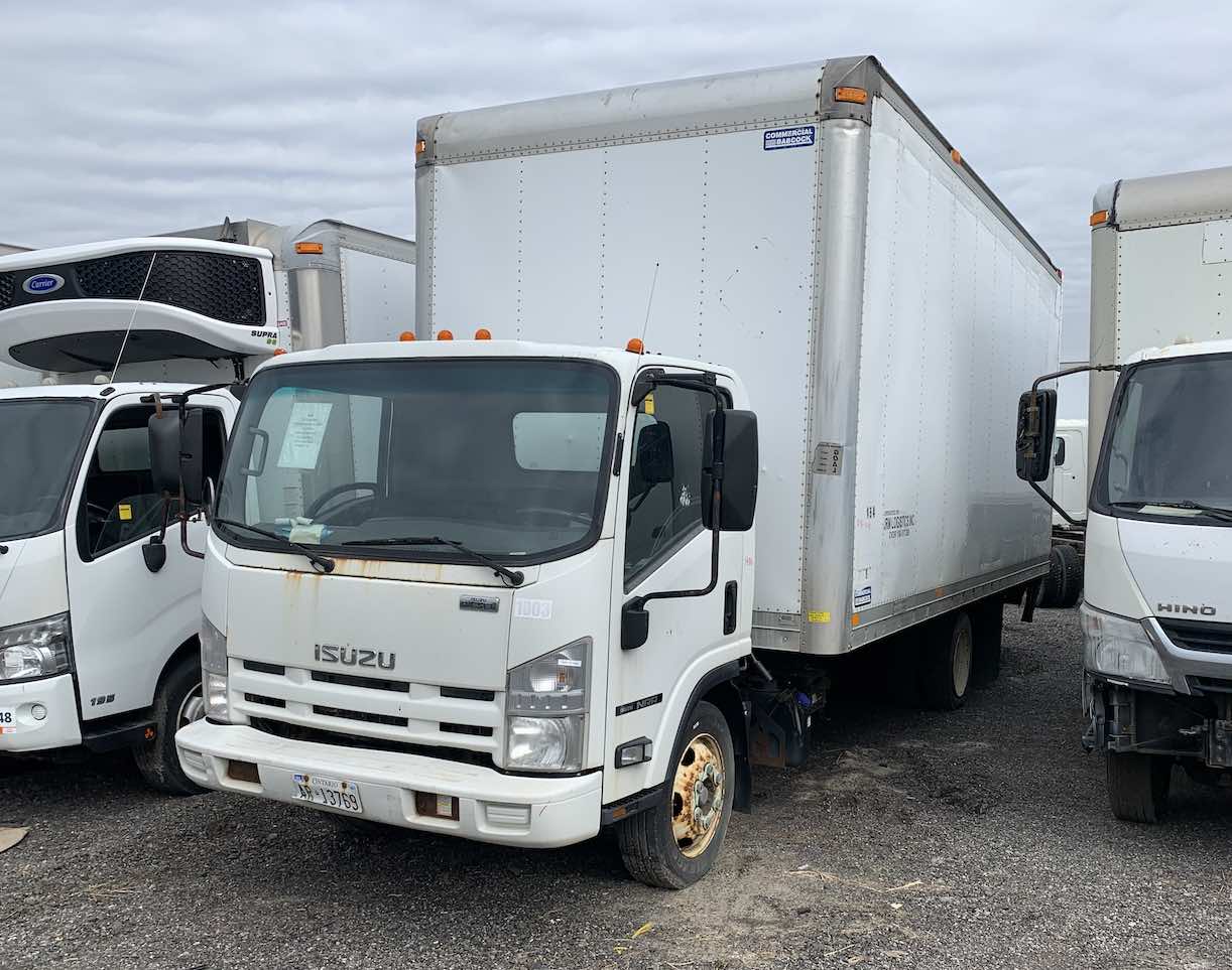 . Isuzu NRR, 2015, 5.2L 210hp, AutoT-HydrB, 20ft Box, 94in Door, TG, N#1480
