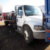 .  Freightliner M2, 2007, as is 6.4L, AT-AB, 24.5ft Flatbed Tilt & Load, 98in W, F#8374 - Image 3