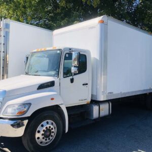 .  Hino 358, 2012, 7.6L 260hp, AT-AB, 26ft Box, 91in Door, 102in W, N#4489