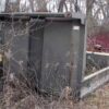 .  12ft Lanau Dump Box, 96in Width, 2006, grey, F#D12L - Image 6