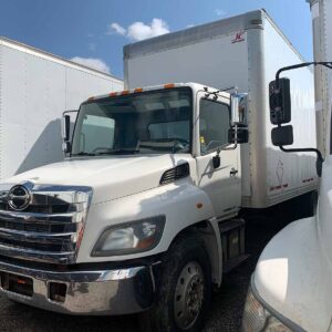 .  Hino 358, 2015, 7.6L, AT-AB, 22ft Box, 102in Barn Doors, 102in W, TG, N#0013