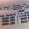 .  Hino 268, 2016, 7.6L, AT-HB, 26ft Box, 90in Door, 102in W, F#6840 - Image 10