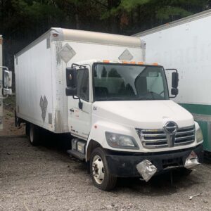 . Hino 185, 2010, 4.7, AT-HB, 18ft Box, vented, Morgan, Liftgate, N12#4424
