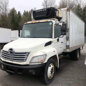 .  Hino 268, 2007, 7.6L, AT-HB, 18ft Reefer, Carrier Supra 650, r, N#4438