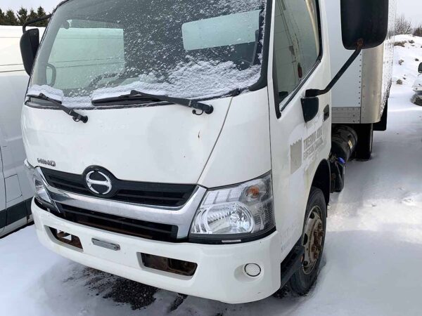 .  Hino 195, 2017, 16ft Box, 80in Door, N#0643