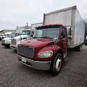 .  Freightliner M2, 2007, 6.4L 230hp, AT-AB, 24ft Box, Barn Doors, TG, N#5235