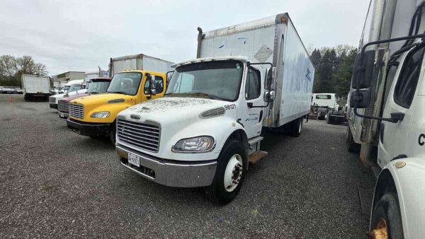 .  Freightliner M2, 2007, Mercedes 6.4L, AT-AB, 24ft Box, TG, N#5217