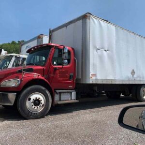.  Freightliner M2, 2007, 6.4L 230hp, AutoT-AirB, 24ft Box, Barn Doors, TGate, N1#5235