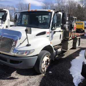 .  International 4300, 2012, 6.4L, AT-HB, Flatbed Tilt & Load, N#1324
