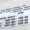 .  Hino 165, 2014, 5.1L, AT-HB, 16ft Reefer, Carrier, N#0168 - Image 11