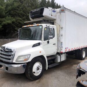.  Hino 338, 2013, 7.6L, AT-HB, 18ft Reefer, Carrier, TG, r, N#2004