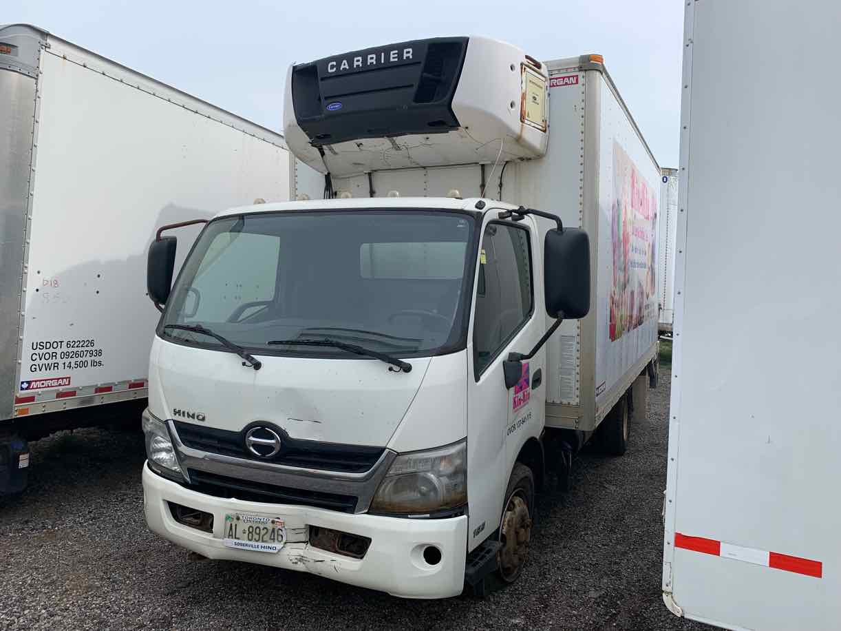 . Hino 165, 2014, 5.1L, AutoT-HydrB, 16ft Reefer, Carrier Supra 760, TGate, NE4c#0168