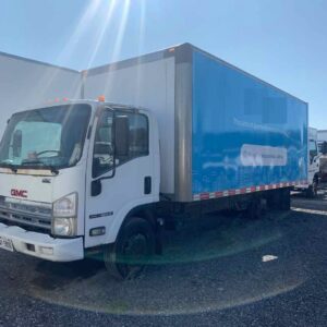 . GMC W5500, 2008, Isuzu 5.2L, AutoT-HydrB, 20ft Box, 79in Door, NE9c#0122