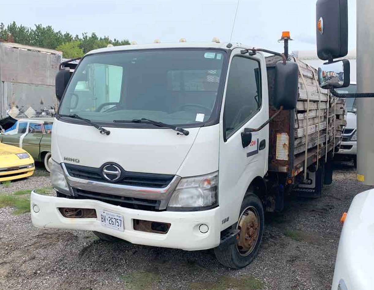 . Hino 195, 2015, 5.1L, AutoT-HydrB, Flatbed, NE4e#0197