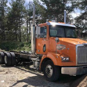 .  Western Star 4900SA, 2007, CAT 11.1L,  MT-AB, 6x4, Cab&Chassis, orange, N#8813