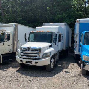 .  Hino 268, 2018, 7.6L, AT-AB, Sleeper, 20ft Box, 96in Barn D, r, NW12#9029