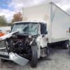 .  Freightliner, Cummins, crash, Dry Box, Durabody 8/15, Tailgate, N#MERK
