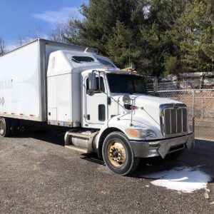 .  Peterbilt 335, 2005, Cummins 8.3L, MT-AB, Sleeper, 24ft Box, 96in Door, r, N#1677