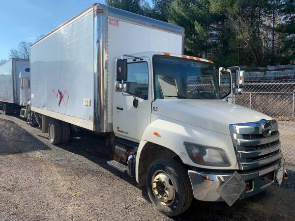 .  Hino 258, 2014, 7.6L, AT-HB, 20ft Vented Box, TG, r, N#1049