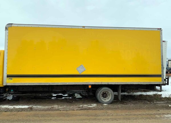 .  Hino 258, 2009, 7.6L, AT-HB, 24ft Box, yellow, O#1265 - Image 8