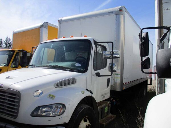 .  Freightliner M2, 2016, Cummins 6.7L, AT, 26ft Box, 90in Door, O#L1605