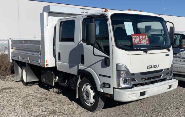 .  Isuzu NRR, 2023, 5.2L, AT-HB, Crewcab 11ft Alum Dump, r, S#6464