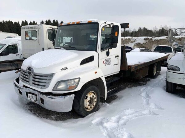 .  Hino 258, 2007, 7.6L, AutoT-HydrB, Flatbed, N#0709