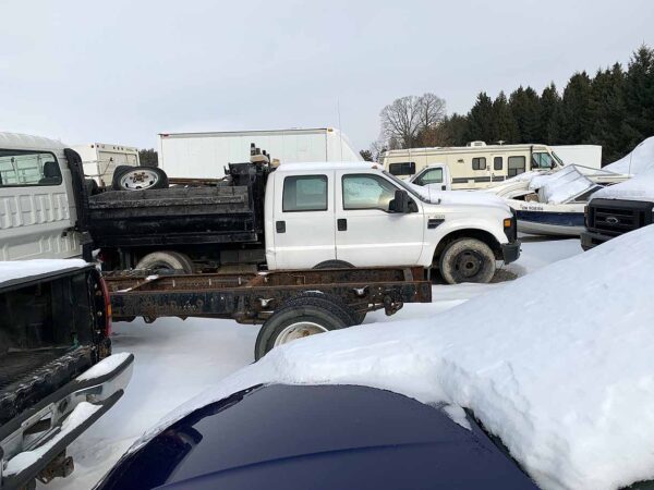 .  Ford F350, Crew Cab, Dump, N#F35D