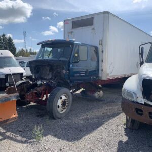 .  International 7400, 2015, PARTING OUT, Auto T, 28ft Reefer Box Only, *NO Reefer Unit, N#2019