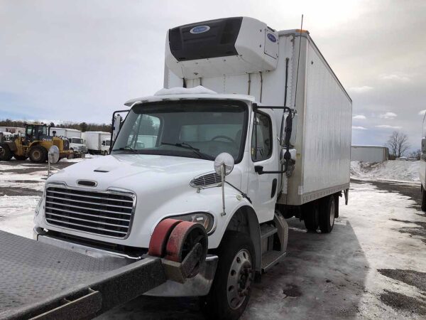 .  Freightliner M2, 2019, Cummins 6.7L, AT-HB, 20ft Reefer w/heater, SD, TG, r, N#4191 - Image 3