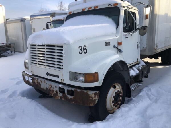 .  International 4700, 7.6L DT466E, 24ft (approx) Box, N#DT46 - Image 4