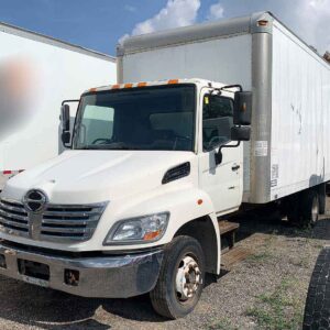 .  Hino 258, 2008, 7.6L, AT-HB, 20ft Box, 90in +Side Door, N#0907