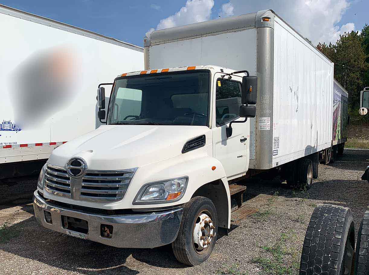 . Hino 258, 2008, 7.6L, AT-HB, 20ft Box, 90in +Side Door, N#0907