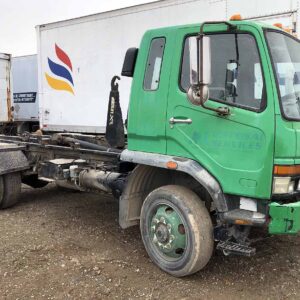 .  Mitsubishi Fuso FM6, 2000, 7.5L, MT-HB, Extend Cab, Hooklift, r, O#0726