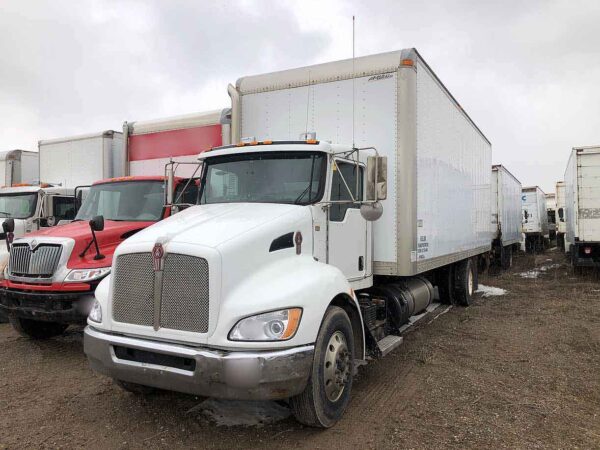.  Kenworth T370, 2012, Paccar 6.7L, AT-AB, 26ft Box, 96in Door, TG, r, O#7550 - Image 3