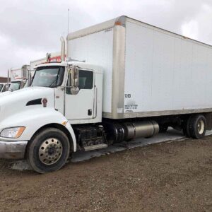 .  Kenworth T370, 2012, Paccar 6.7L, AT-AB, 26ft Box, 96in Door, TG, r, O#7550