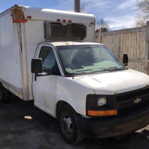 .  Chevrolet Express, 2012, 6L gas, AT-HB, Cube Van 14ft Reefer, r, F#5383