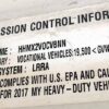 .  Hino 258, 2017, 7.6L, AT-HB, 20ft Reefer, 76in +Side Door, TG, r, O#3771 - Image 20