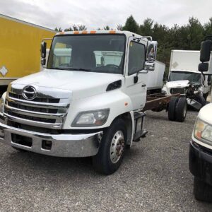 .  Hino 268, 2017, 7.6L, AutoT-HydrB, Cab & Chassis, r, N#8548