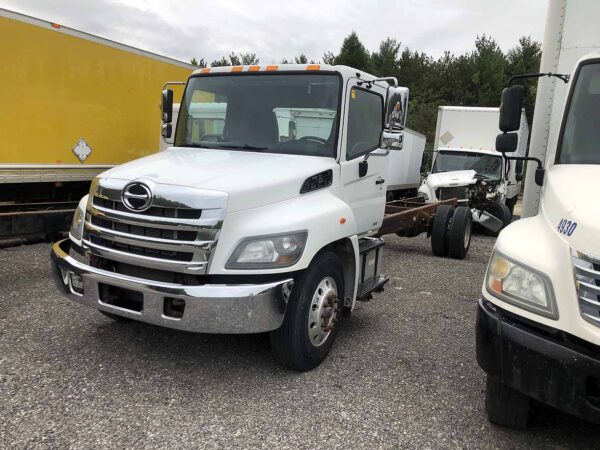 .  Hino 268, 2017, 7.6L, AutoT-HydrB, Cab & Chassis, r, N#8548