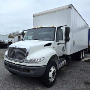 .  International 4400, 2016, 9.3L N9, AT-AB, 6x4, 26ft Box, 96in +Side D, TG, r, N#3193