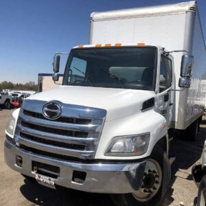 .  Hino 268, 2018, 7.6L, Dry Box, F#8763
